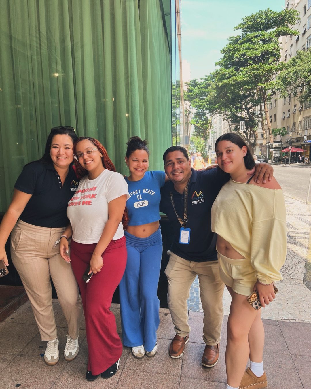 Equipe TURISTAR em Copacabana